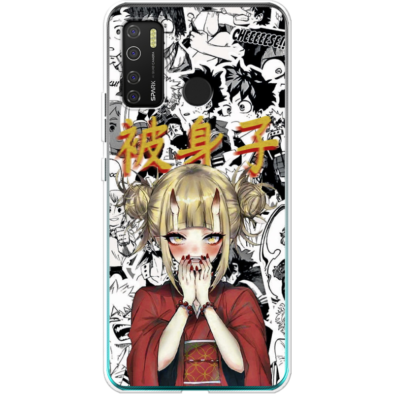 Чехол BoxFace Tecno Spark 5 Pro Himiko Toga - My Hero Academia