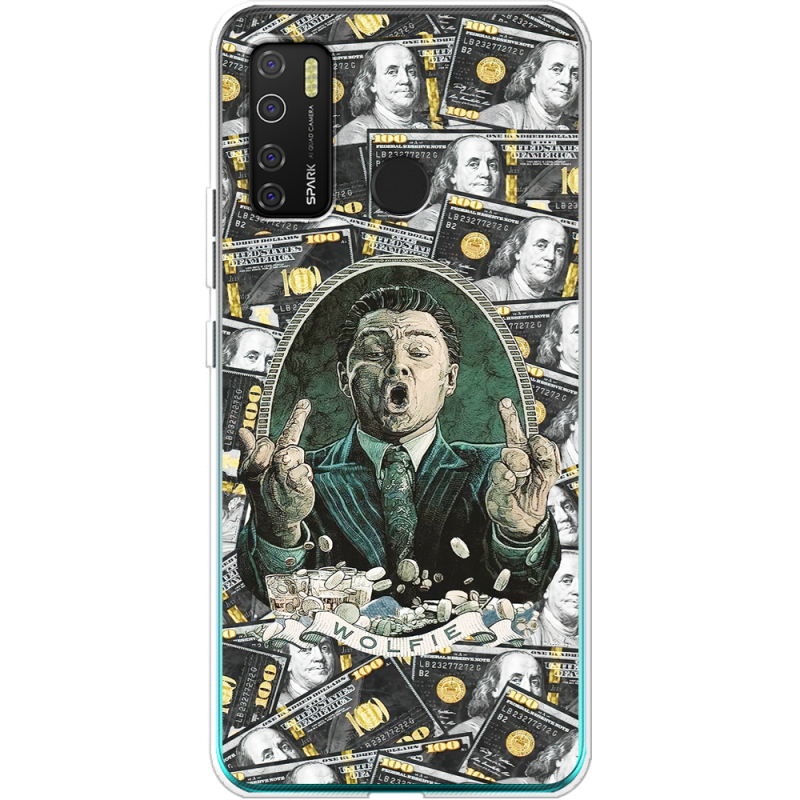 Чехол BoxFace Tecno Spark 5 Pro Wolfie