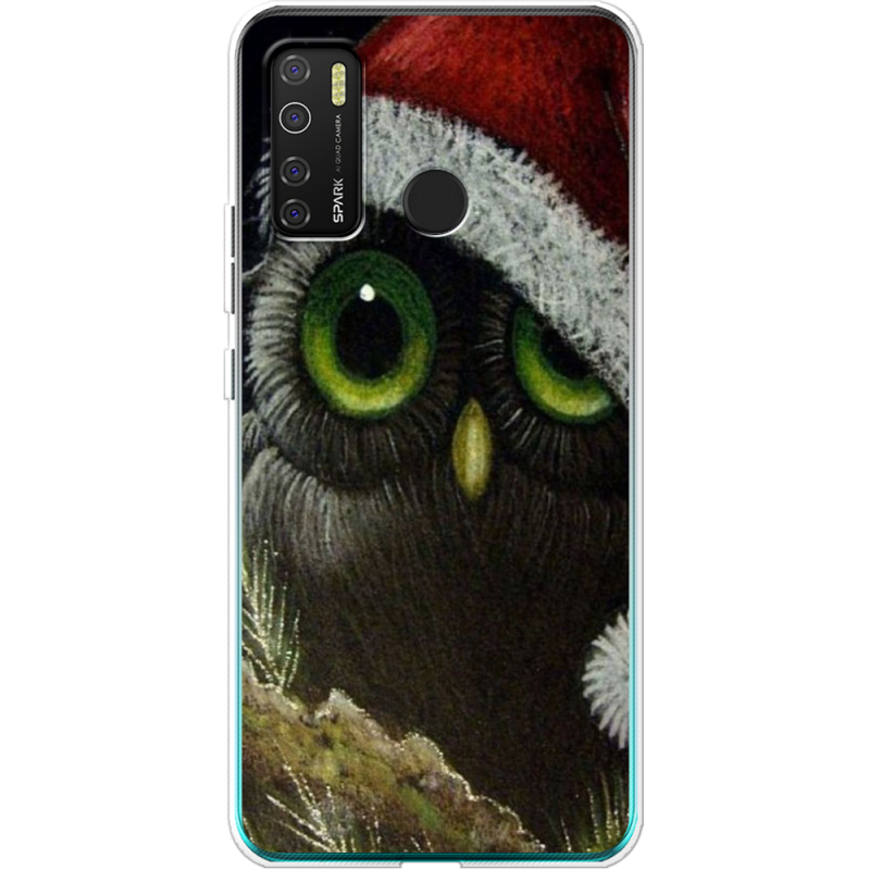 Чехол BoxFace Tecno Spark 5 Pro Christmas Owl