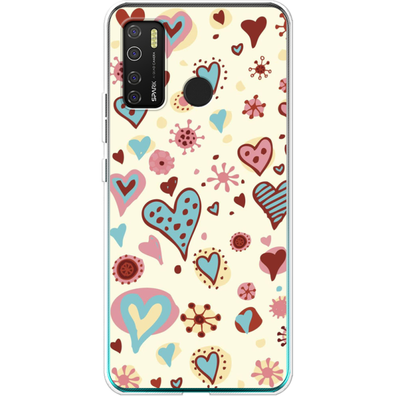 Чехол BoxFace Tecno Spark 5 Pro Be my Valentine