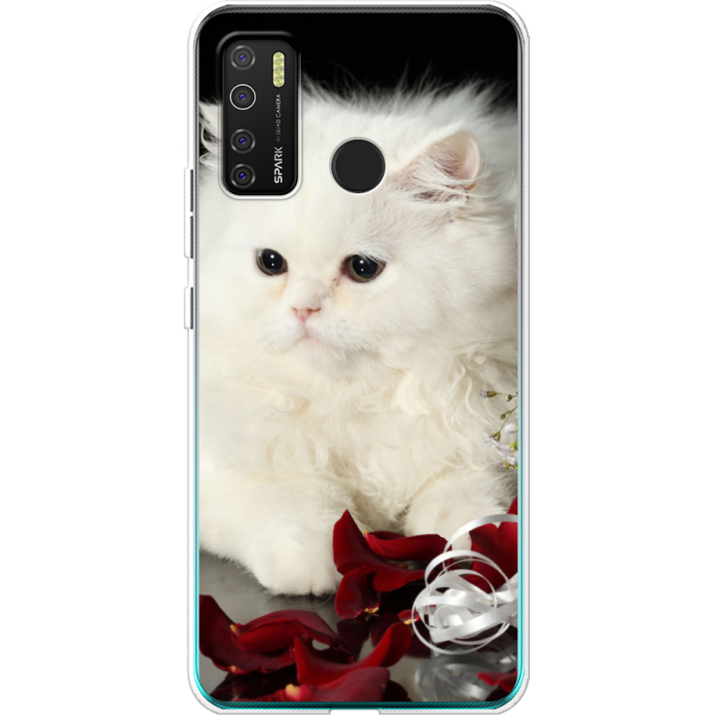 Чехол BoxFace Tecno Spark 5 Pro Fluffy Cat