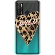 Прозрачный чехол BoxFace Tecno Spark 5 Pro Wild Love