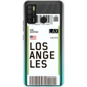 Прозрачный чехол BoxFace Tecno Spark 5 Pro Ticket Los Angeles