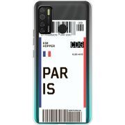 Прозрачный чехол BoxFace Tecno Spark 5 Pro Ticket Paris