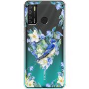 Прозрачный чехол BoxFace Tecno Spark 5 Pro Spring Bird