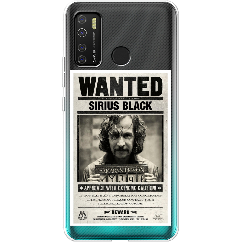 Прозрачный чехол BoxFace Tecno Spark 5 Pro Sirius Black