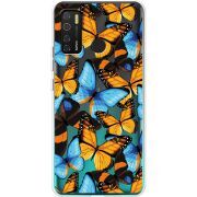 Прозрачный чехол BoxFace Tecno Spark 5 Pro Butterfly Morpho