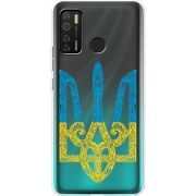 Прозрачный чехол BoxFace Tecno Spark 5 Pro Gold Trident