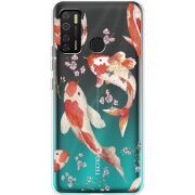 Прозрачный чехол BoxFace Tecno Spark 5 Pro Japanese Koi Fish