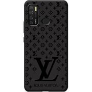 Черный чехол BoxFace Tecno Spark 5 Pro LV Style