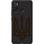 Черный чехол BoxFace Tecno Spark 5 Pro Ukrainian Trident