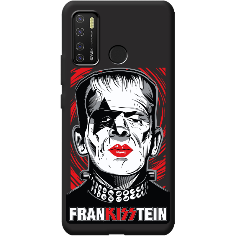 Черный чехол BoxFace Tecno Spark 5 Pro Frankisstein