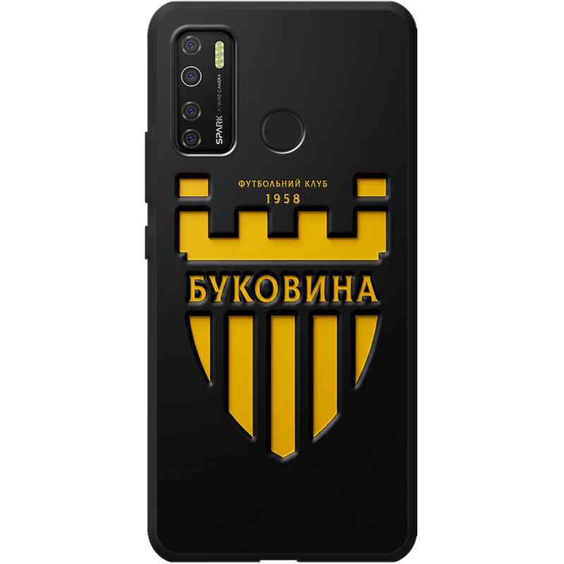 Черный чехол BoxFace Tecno Spark 5 Pro 