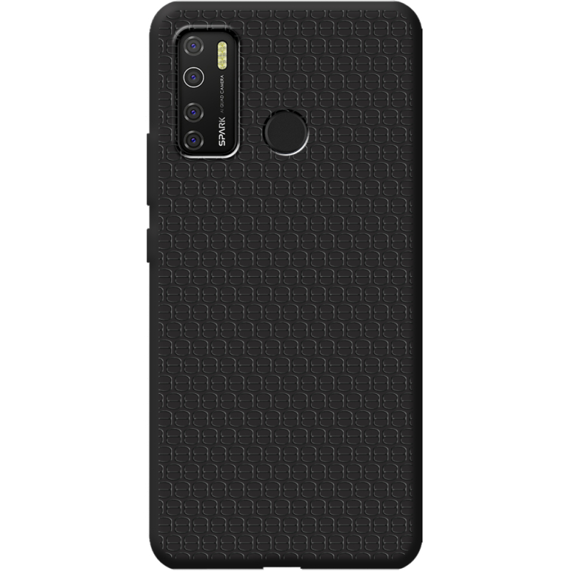 Черный чехол BoxFace Tecno Spark 5 Pro Black Barrels