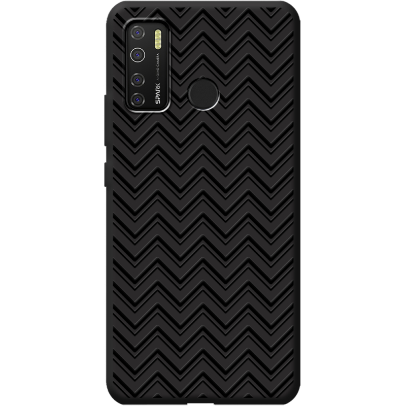 Черный чехол BoxFace Tecno Spark 5 Pro 