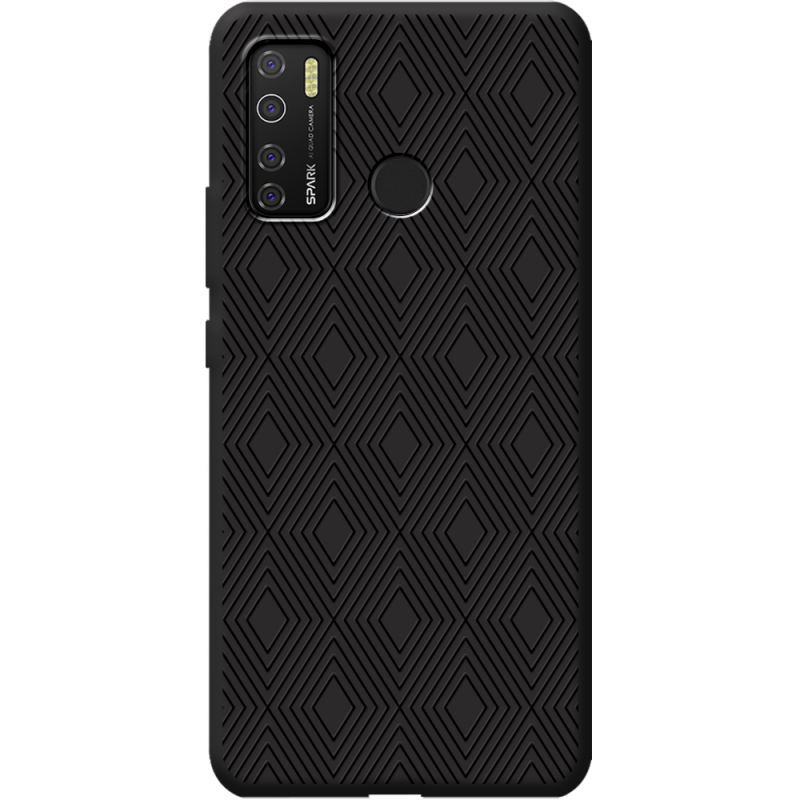 Черный чехол BoxFace Tecno Spark 5 Pro 