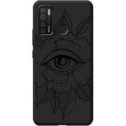 Черный чехол BoxFace Tecno Spark 5 Pro Eye