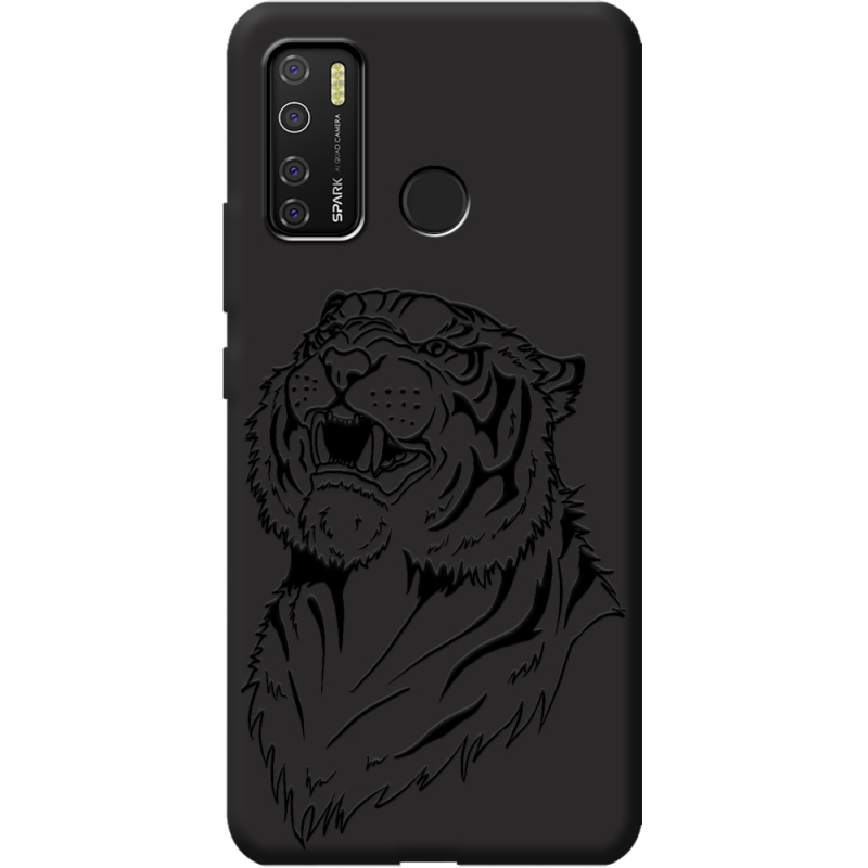 Черный чехол BoxFace Tecno Spark 5 Pro 