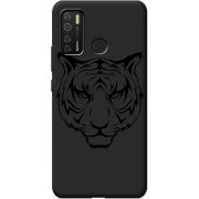 Черный чехол BoxFace Tecno Spark 5 Pro Tiger