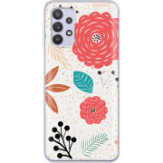 Чехол BoxFace Samsung Galaxy A53 (A536)  Line Flowers