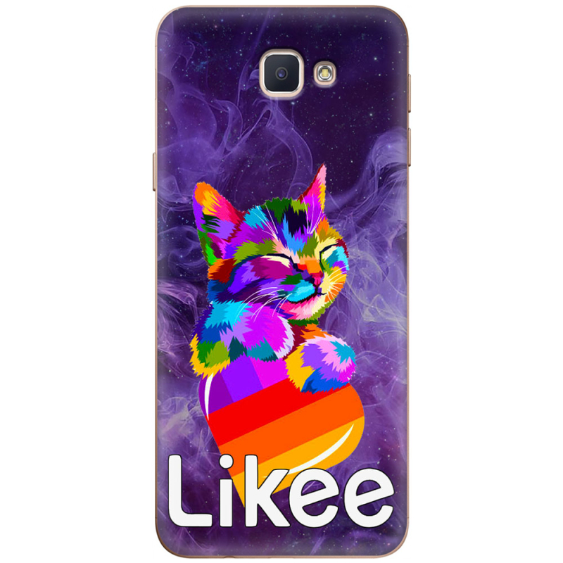 Чехол Uprint Samsung Galaxy J5 Prime G570F Likee Cat