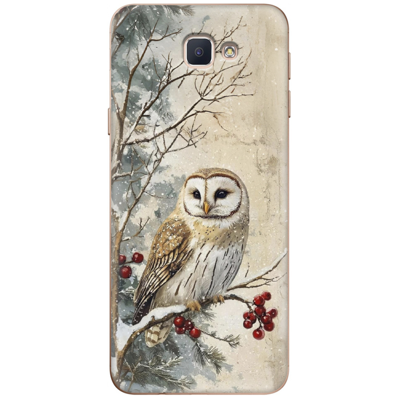 Чехол Uprint Samsung Galaxy J5 Prime G570F Christmas Owl