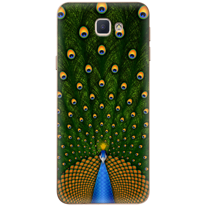 Чехол Uprint Samsung Galaxy J5 Prime G570F Peacocks Tail