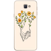 Чехол Uprint Samsung Galaxy J5 Prime G570F Flower Hands