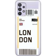 Прозрачный чехол BoxFace Samsung Galaxy A53 (A536) Ticket London