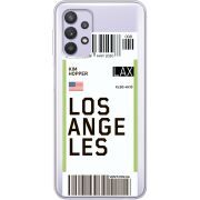 Прозрачный чехол BoxFace Samsung Galaxy A53 (A536) Ticket Los Angeles