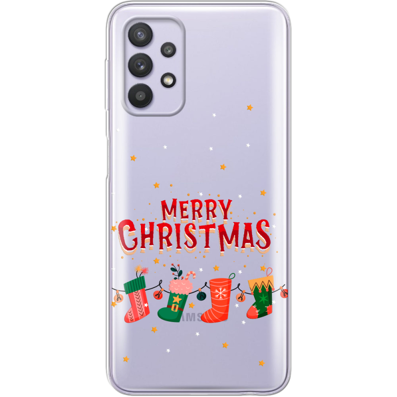 Прозрачный чехол BoxFace Samsung Galaxy A53 (A536) Merry Christmas
