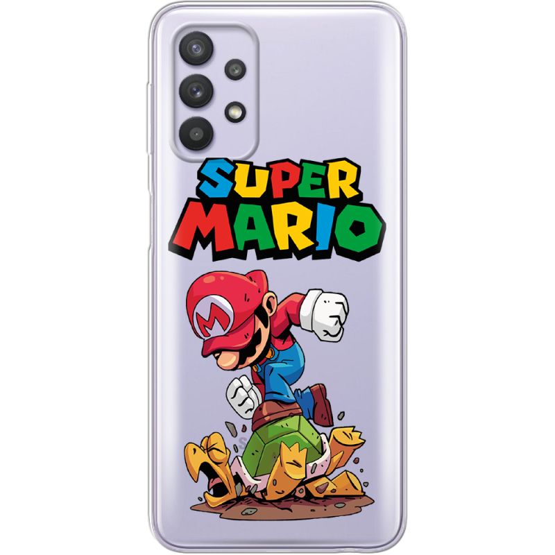 Прозрачный чехол BoxFace Samsung Galaxy A53 (A536) Super Mario