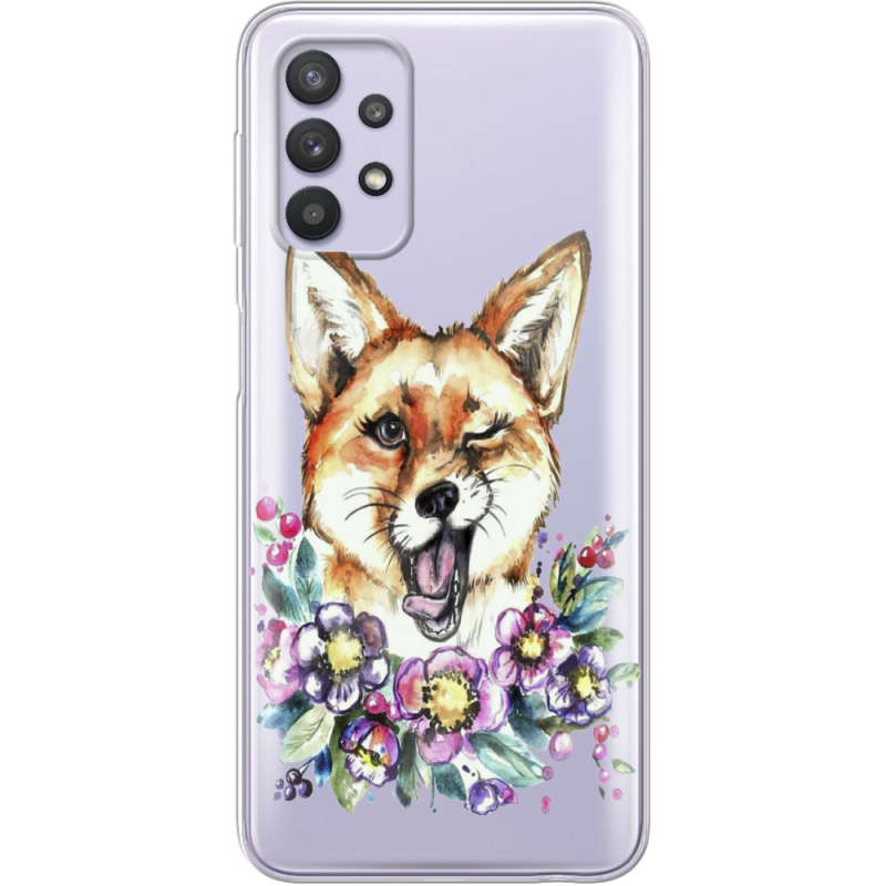 Прозрачный чехол BoxFace Samsung Galaxy A53 (A536) Winking Fox