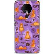 Чехол BoxFace Tecno Spark 6 Yoga Cat