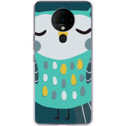 Чехол BoxFace Tecno Spark 6 Green Owl