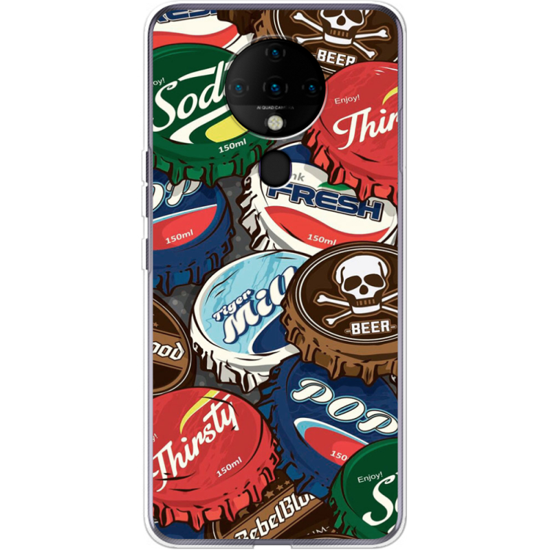 Чехол BoxFace Tecno Spark 6 Drink Lids