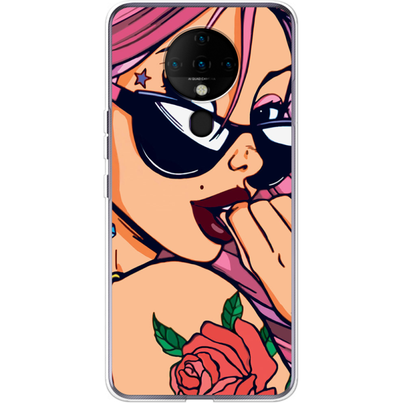 Чехол BoxFace Tecno Spark 6 Pink Girl