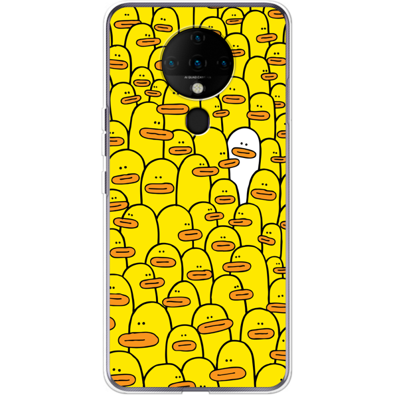 Чехол BoxFace Tecno Spark 6 Yellow Ducklings