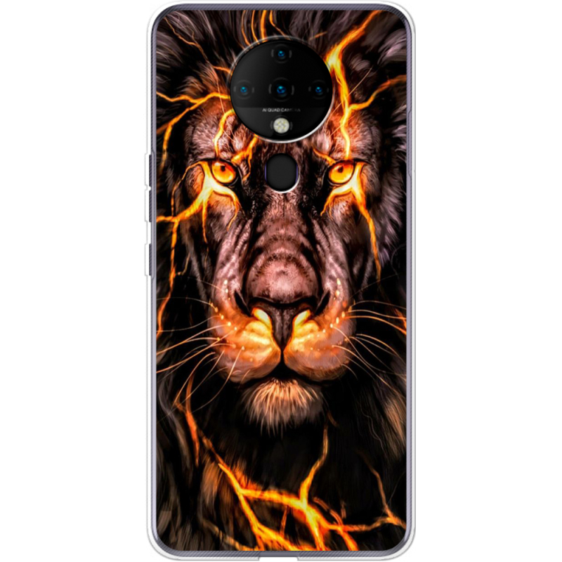 Чехол BoxFace Tecno Spark 6 Fire Lion