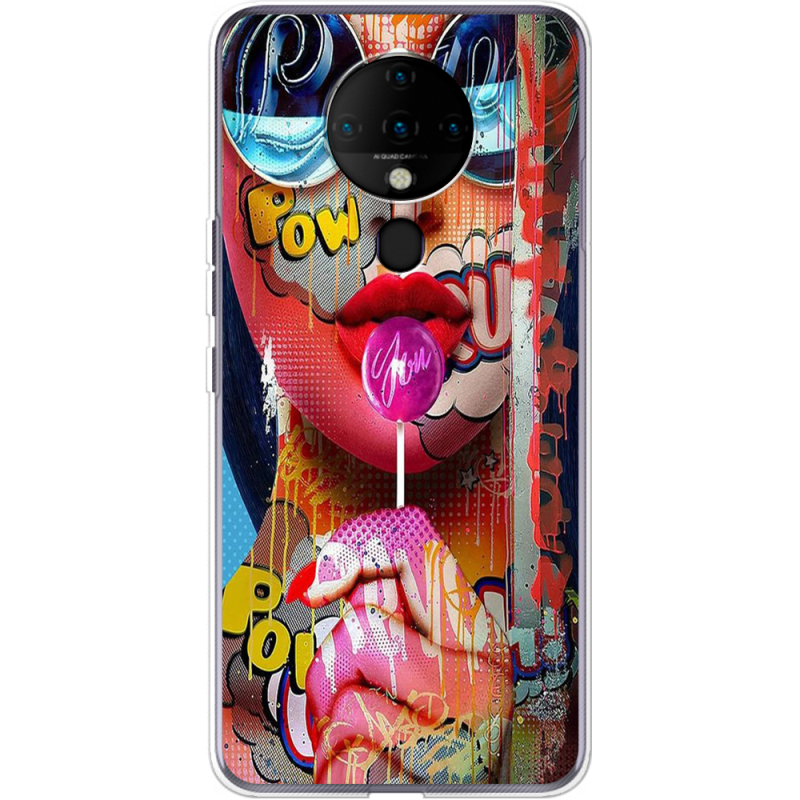 Чехол BoxFace Tecno Spark 6 Colorful Girl