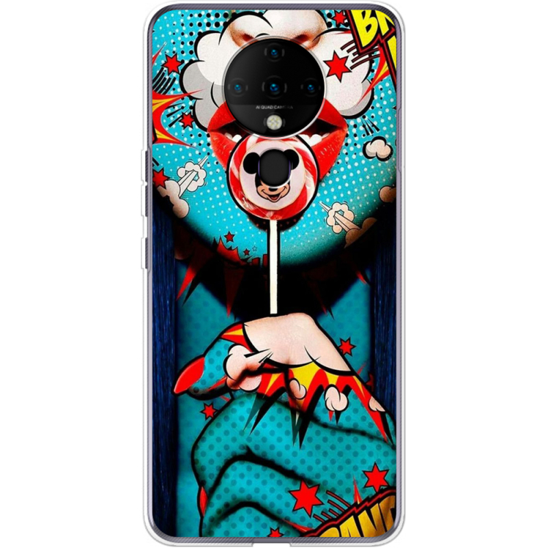 Чехол BoxFace Tecno Spark 6 Girl Pop Art