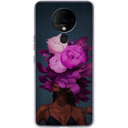 Чехол BoxFace Tecno Spark 6 Exquisite Purple Flowers