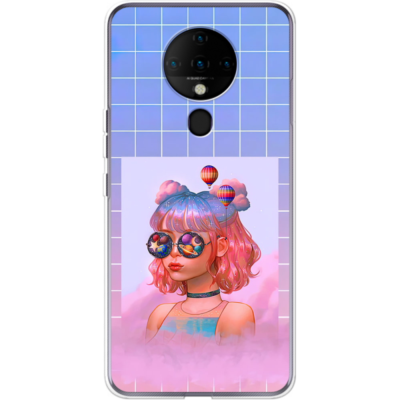 Чехол BoxFace Tecno Spark 6 Girl in the Clouds