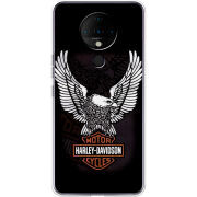 Чехол BoxFace Tecno Spark 6 Harley Davidson and eagle