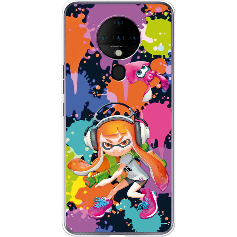 Чехол BoxFace Tecno Spark 6 Splatoon Inklings