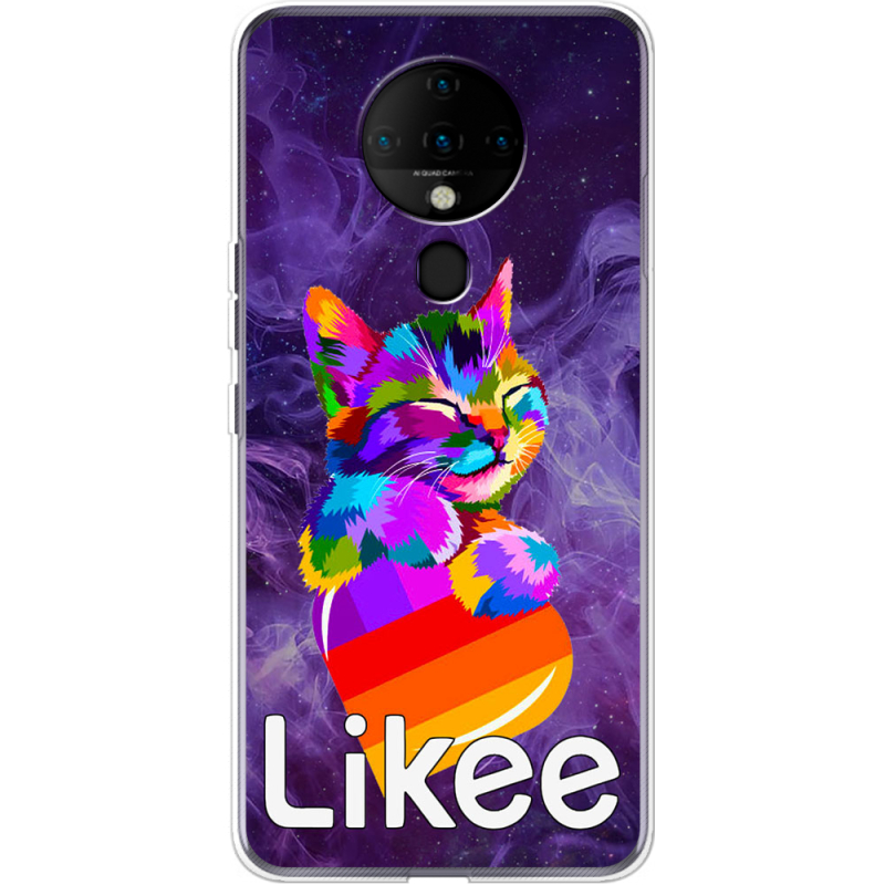 Чехол BoxFace Tecno Spark 6 Likee Cat