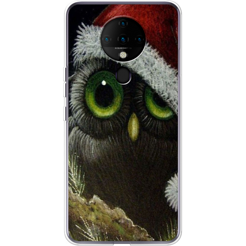Чехол BoxFace Tecno Spark 6 Christmas Owl