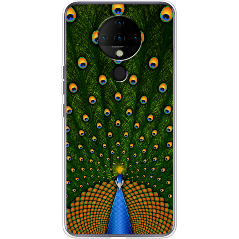 Чехол BoxFace Tecno Spark 6 Peacocks Tail