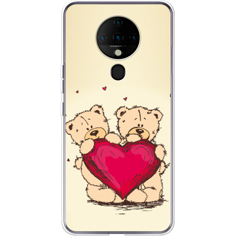 Чехол BoxFace Tecno Spark 6 Teddy Bear Love