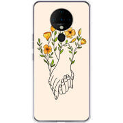 Чехол BoxFace Tecno Spark 6 Flower Hands